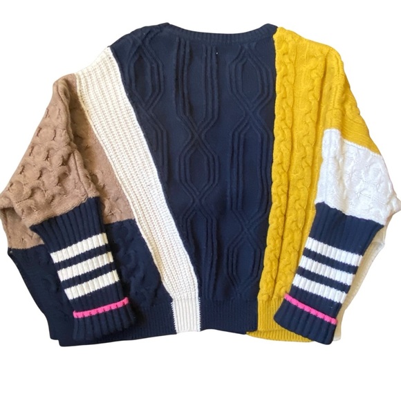 Maeve Multicolor Patchwork Sweater - Picture 10 of 16